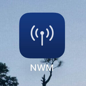 NetworkManagerTSのアプリがホーム画面二追加される